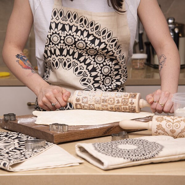 Kuchynská zástera MANDALA