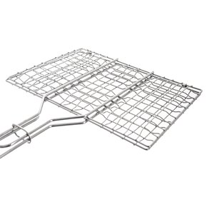 Grilovacia mriežka na hamburgery 36x22,5 cm
