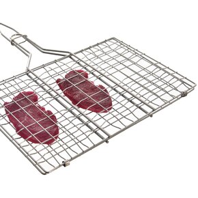 Grilovacia mriežka na hamburgery 36x22,5 cm