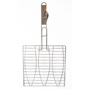 Grilovacia mriežka na ryby 28x29 cm