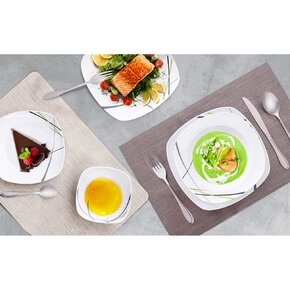 Jedálenská sada Green 18 dielov