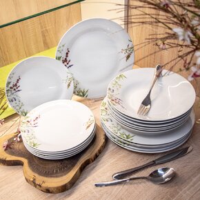 Jedálenská sada Garden 18 dielov