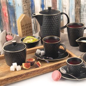 Hrnček s podšálkou cappuccino TEA TIME 0,25 l