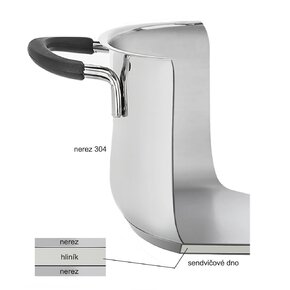 Hrniec DALIE s pokrievkou 10,6 l