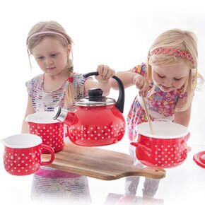 Čajník s píšťalou BODKA 1,75 l