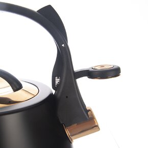 Čajník s píšťalou Rose gold 3 l