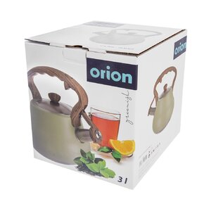 Čajník s píšťalkou GREENISH 3 l