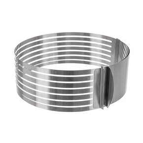 Prekrajovacia forma posuvná na tortu pr. 24/30 cm