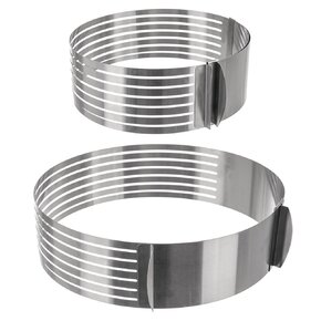 Prekrajovacia forma posuvná na tortu pr. 24/30 cm