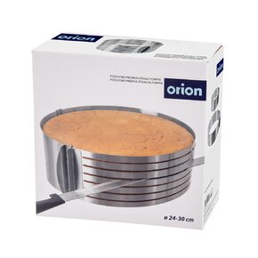 Prekrajovacia forma posuvná na tortu pr. 24/30 cm