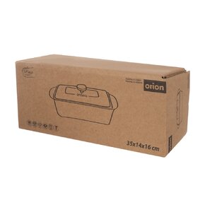 Forma na pečenie LIATINA SMALT s poklopom 35x14x16 cm