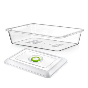 Miska obdlžníková s poklopom 40,5x29 cm