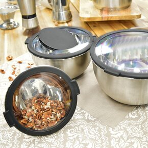 Šľahacie misa s vekom pr. 21,5 cm