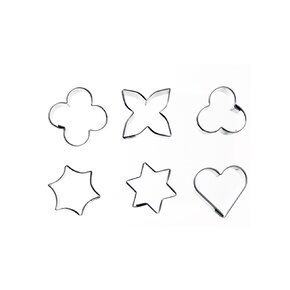 Vykrajovačka sada 6 ks