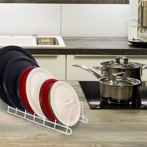 Stojan na pokrievky a dosky