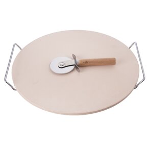 Kameň na pečenie s krájačom pr. 33 cm