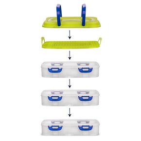 Piknik box s uchami 3 poschodia