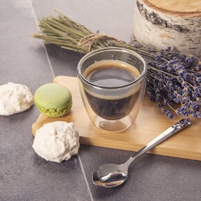 Dvojstenný pohár DOUBLE espresso 0,11 l 2 ks