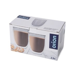Dvojstenný pohár DOUBLE latte 0,41 l 2 ks