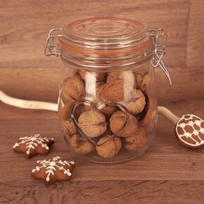 Dóza s klipovým uzáverom Bela 0,75 l srdce