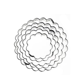 Vykrajovačka koliesko vlnky sada 5 ks