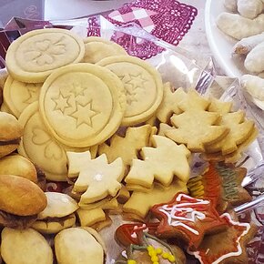 Pečiatka na pečenie súprava 4 dekory