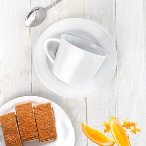 Hrnček s podšálkou MONA 0,18 l