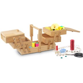 Kazeta na šitie rozkladacia 30x18x19 cm