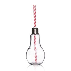 Pohár s viečkom a slamkou ŽIAROVKA 0,45 l