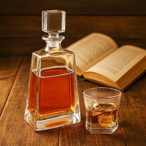 Karafa na whisky Imperial robust 0,78 l 2 pohár, sada