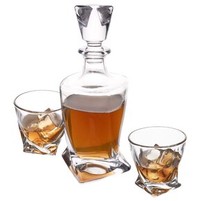 Karafa na whisky Imperial 0,77 l+2 pohár, sada