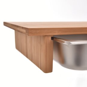 Krájacia doska so zásobníkom 42x29 cm