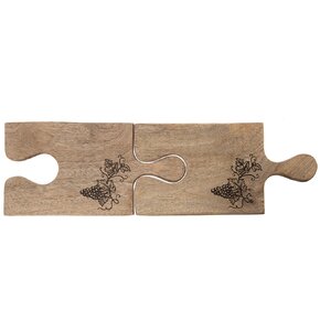 Servírovacia a koštovacia doska MANGO 30x15 cm