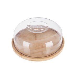 Servírovacia doska s poklopom pr. 26 cm, v. 9 cm