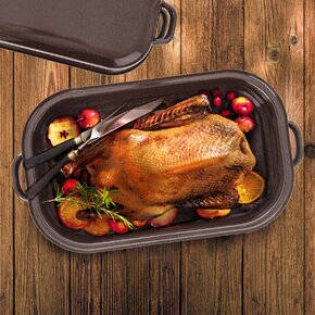 Pekáč Belis a poklopom 27,5x18,5 cm