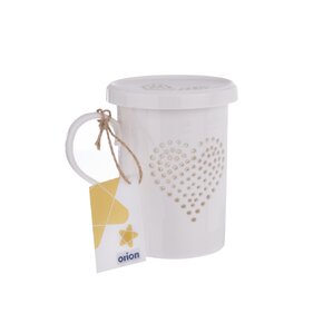 Hrnček s pokrievkou Light srdce 0,42 l