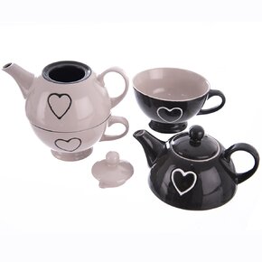 Čajová súprava SRDCE 