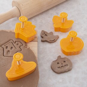 Vykrajovačka s piestom Halloween 4 ks