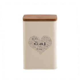 Dóza Čaj SRDCE 9,5x9,5x14 cm