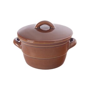 Hrniec na sadlo s vekom 0,7 l 