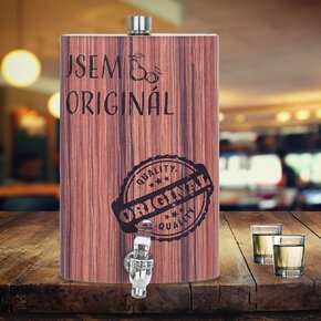 Vrecková fľaša Jsem originál 1,7 l