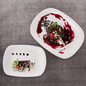 Servírovací tanier LUNA 28x21 cm