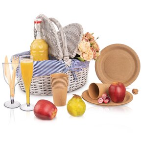 Plytký tanier NATURE pr. 22,5 cm 10 ks