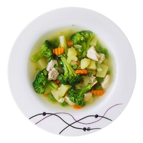 Jedálenská sada vlnky 18 dielov