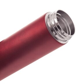 Termoska s teplomerom 0,45 l červená