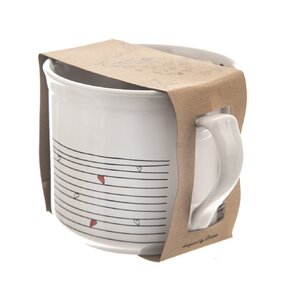 Darčekový hrnček varák s vreckom SRDIEČKA 0,5 l