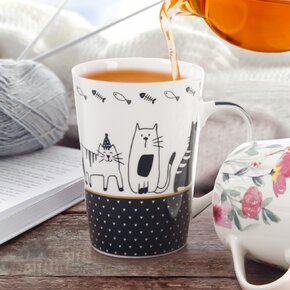 Hrnček mačky a psy 0,55 l