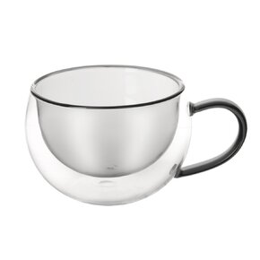 Dvojstenný hrnček DOUBLE cappuccino 0,33 l 2 ks