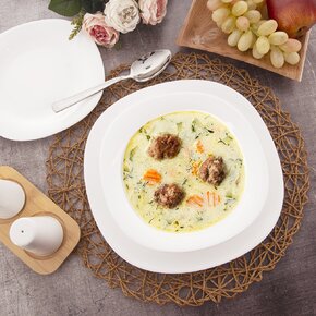 Hlboký tanier LUNA 21,5x21,5 cm