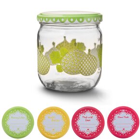 Zavárací pohár s viečkom 0,425 l